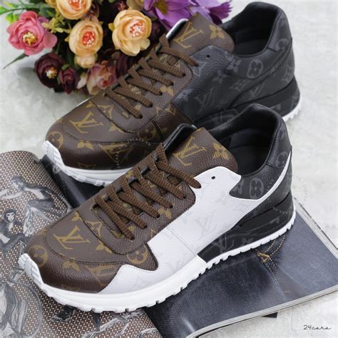 louis vuitton run away pulse monogram brown eclipse sneaker|Buy Louis Vuitton Run Away Shoes: New Releases & Iconic .